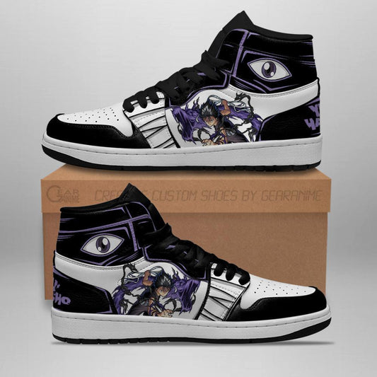 Yu Yu Hakusho Hiei Sneakers Custom Anime Shoes - 1 - GearAnime