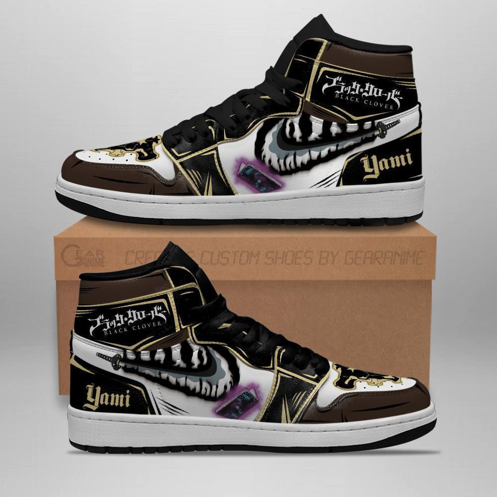 Black Bull Yami Sukehiro Sneakers Black Clover Anime Shoes - 2 - GearAnime