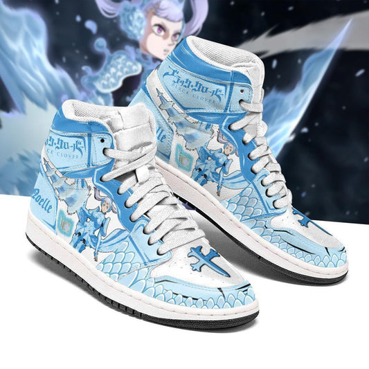 Noelle Silva Valkyrie Dress Sneakers Black Clover Anime Shoes - 1 - GearAnime