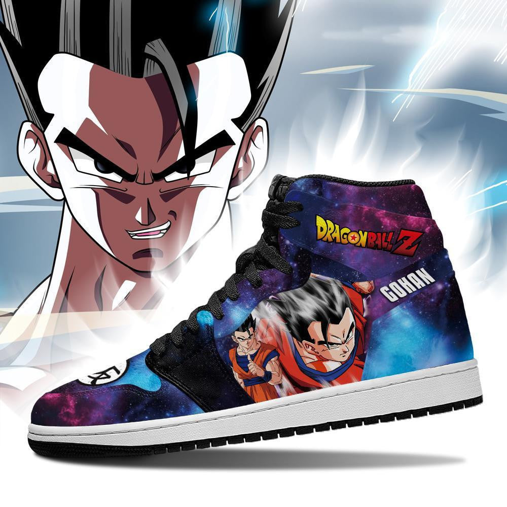 Gohan Sneakers Galaxy Custom Anime Dragon Ball Shoes - 3 - GearAnime