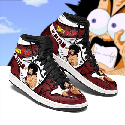 DBZ Mr. Satan Sneakers Custom Anime Dragon Ball Shoes - 2 - GearAnime