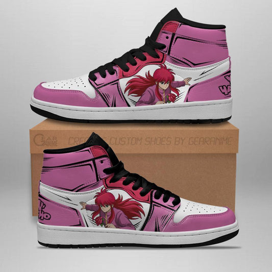 Yu Yu Hakusho Kurama Sneakers Custom Anime Shoes - 1 - GearAnime
