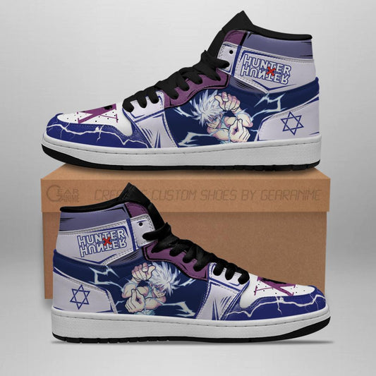 Killua Hunter X Hunter Sneakers Godspeed HxH Anime Shoes - 1 - GearAnime