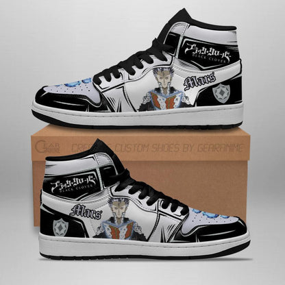 Diamond Kingdom Mars Sneakers Black Clover Anime Shoes - 2 - GearAnime