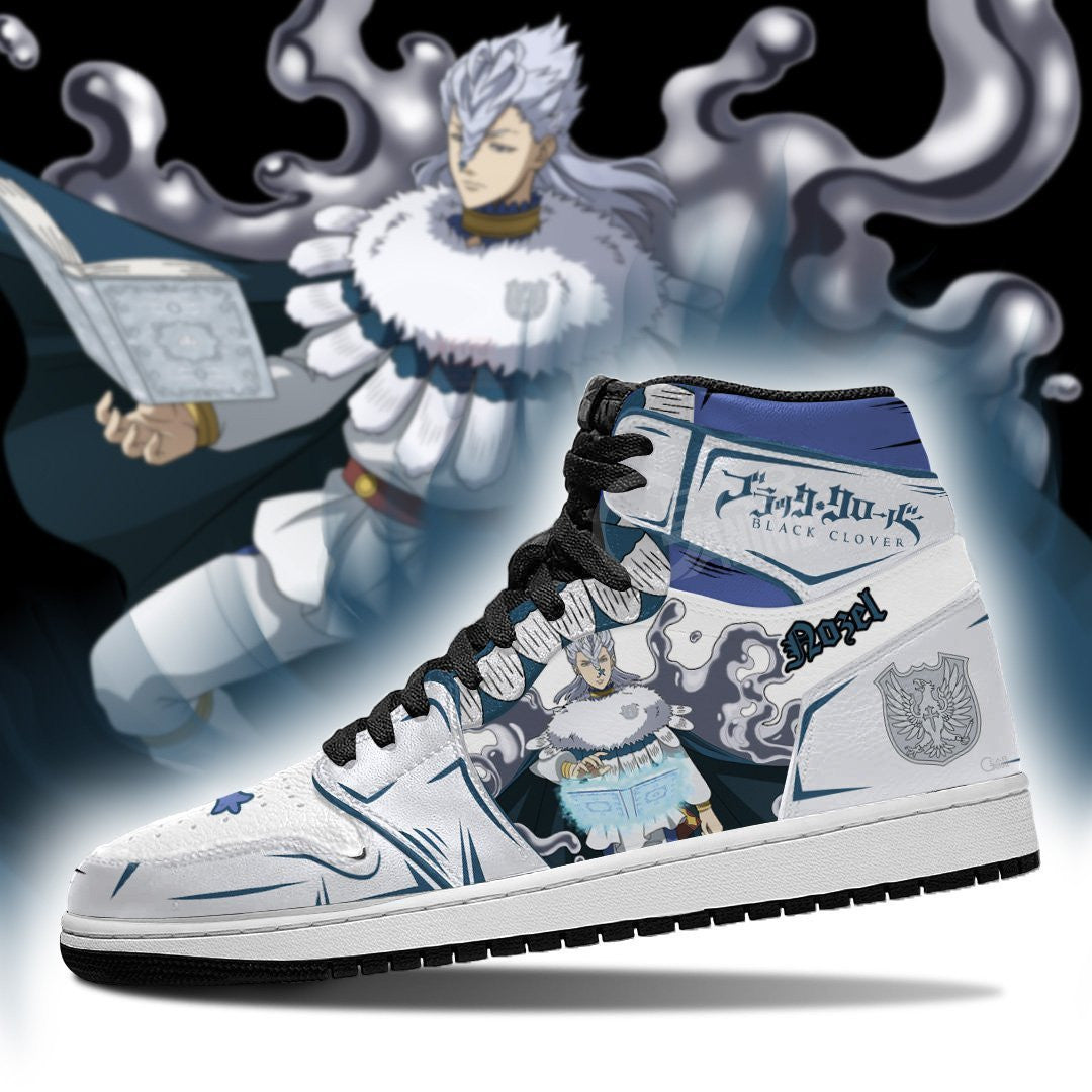 Silver Eagle Nozel Silva Sneakers Black Clover Anime Shoes - 3 - GearAnime