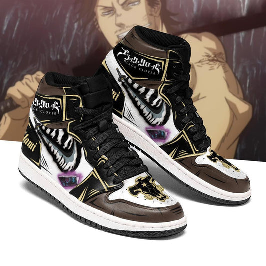 Black Bull Yami Sukehiro Sneakers Black Clover Anime Shoes - 1 - GearAnime