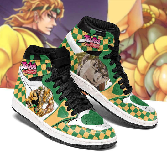 JoJo's Bizarre Adventure Sneakers Dio Brando Anime Shoes - 1 - GearAnime