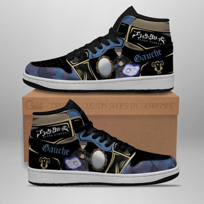 Black Bull Gauche Sneakers Black Clover Anime Shoes - 2 - GearAnime