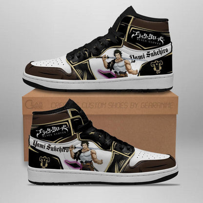 Black Bull Yami Grimore Sneakers Black Clover Anime Shoes - 2 - GearAnime