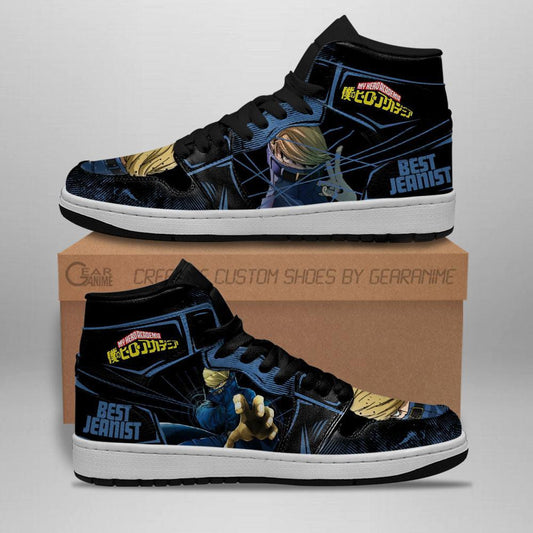 Best Jeanist Sneakers My Hero Academia Anime Custom Shoes - 1 - GearAnime