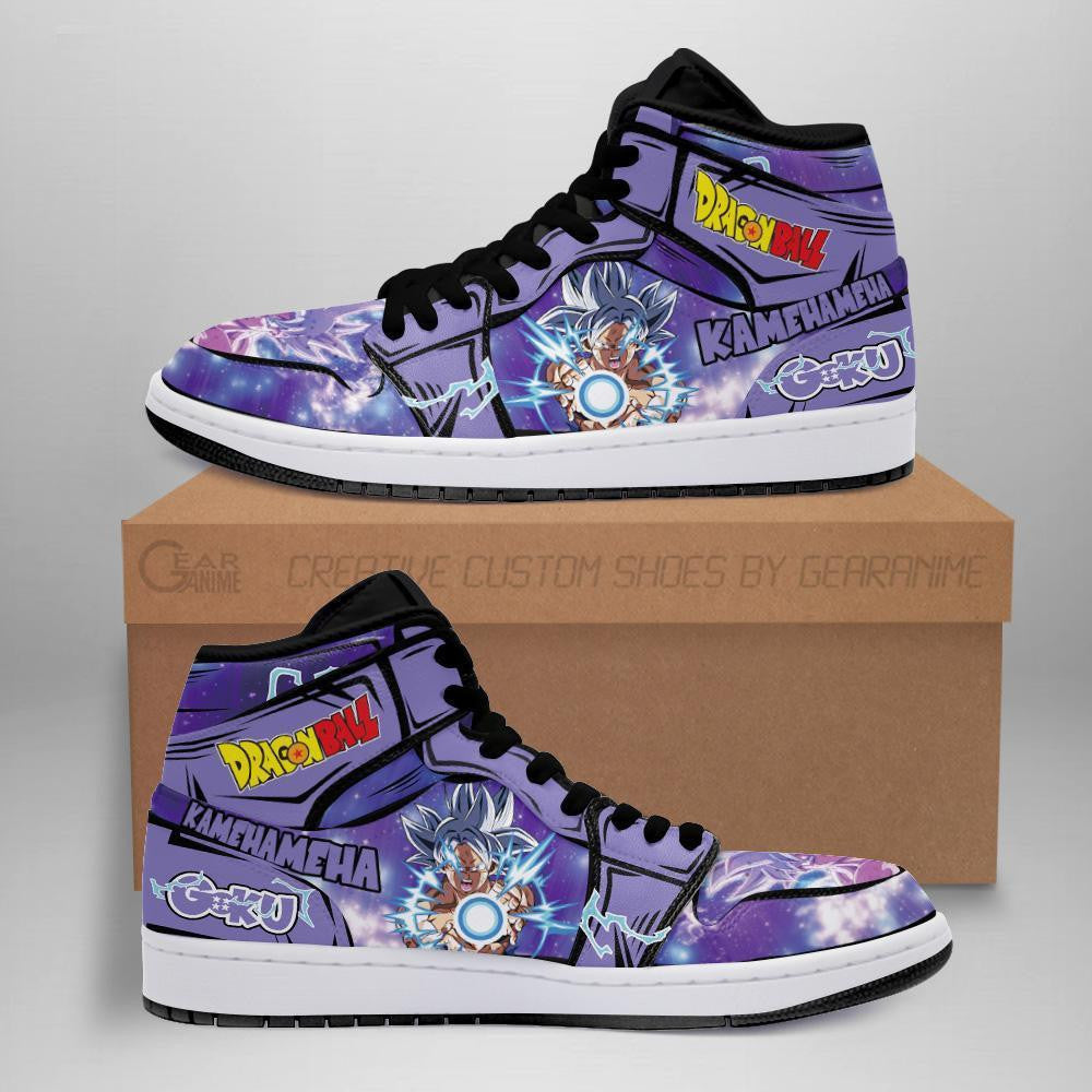 Goku Ultra Instinct Sneakers Custom Anime Dragon Ball Shoes - 1 - GearAnime