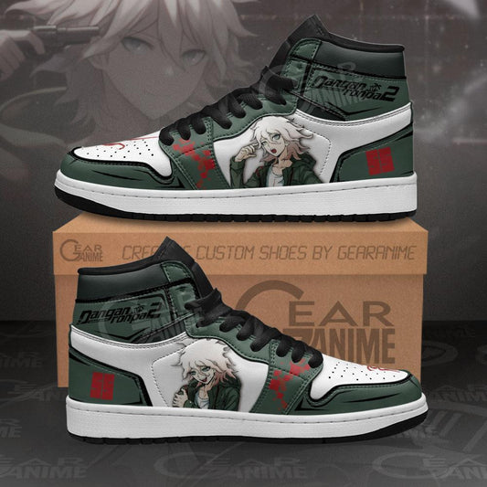 Nagito Komaeda Sneakers Danganronpa Custom Anime Shoes - 1 - GearAnime