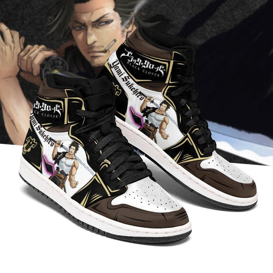 Black Bull Yami Grimore Sneakers Black Clover Anime Shoes - 1 - GearAnime
