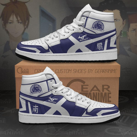Ohgiminami High Sneakers Haikyuu Anime Shoes MN10 - 1 - GearAnime