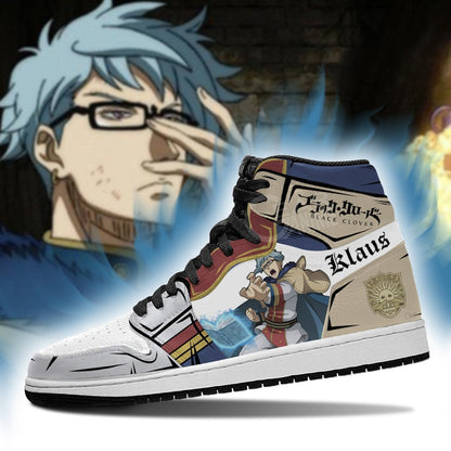 Golden Dawn Klaus Sneakers Black Clover Anime Shoes - 3 - GearAnime