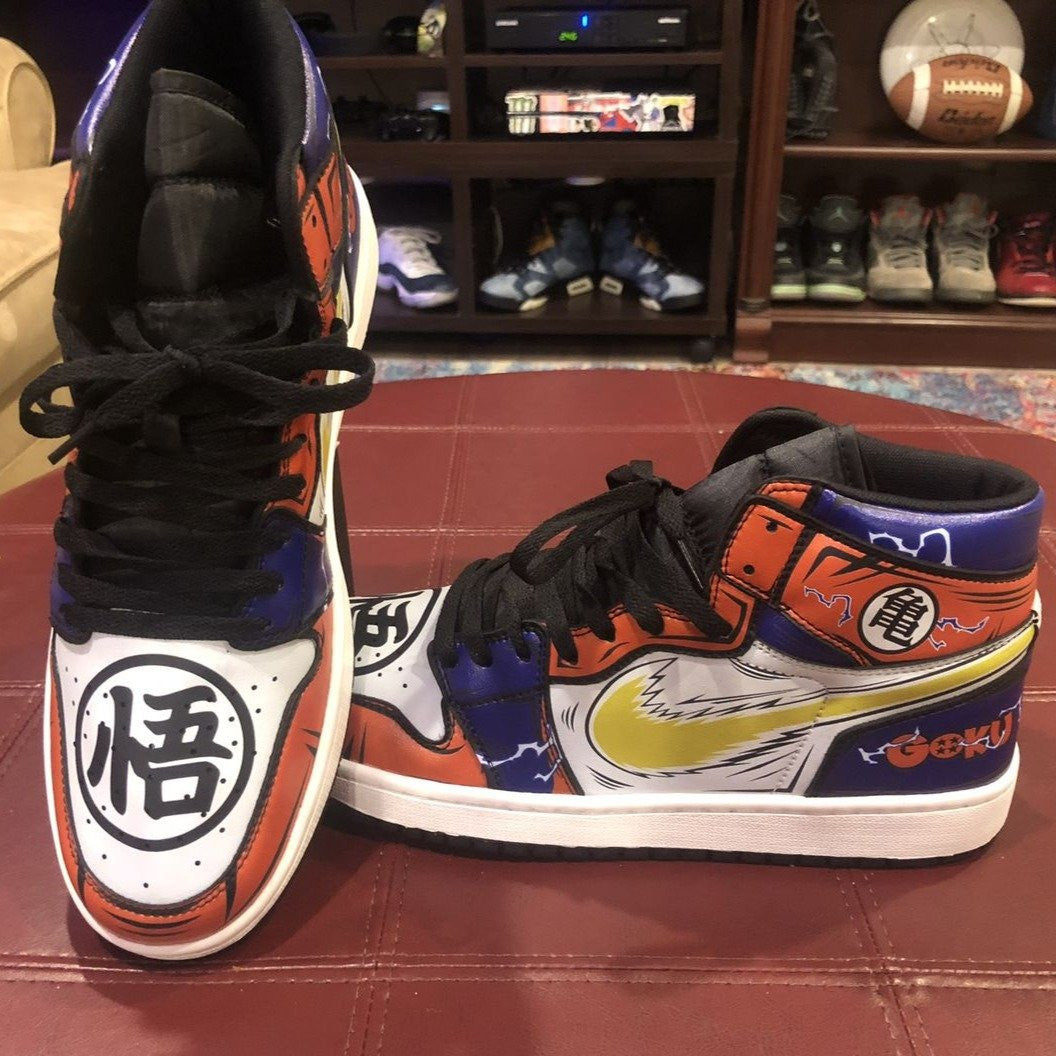 Goku Sneakers Custom Anime Dragon Ball Shoes Fan Gift Idea - 5 - GearAnime