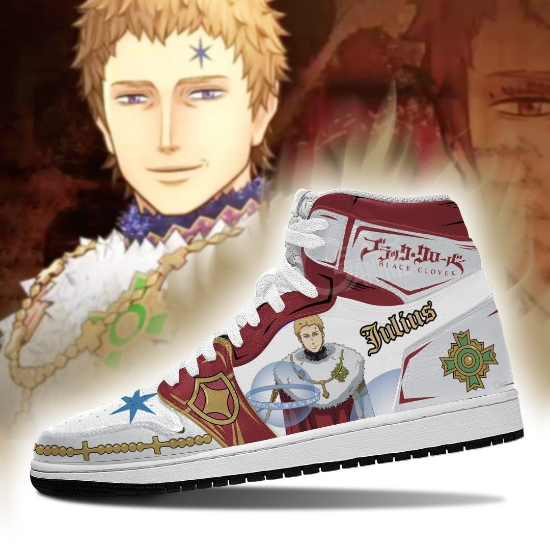 Black Clover Julius Novachrono Sneakers Black Clover Anime Shoes - 3 - GearAnime
