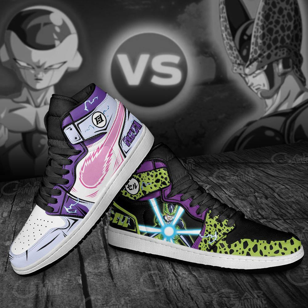 Frieza And Perfect Cell Sneakers Dragon Ball Custom Anime Shoes - 3 - GearAnime