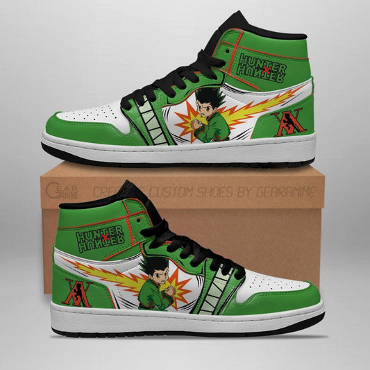 Gon Freecss Hunter X Hunter Sneakers HxH Anime Shoes - 1 - GearAnime