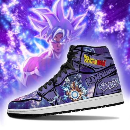 Goku Ultra Instinct Sneakers Custom Anime Dragon Ball Shoes - 3 - GearAnime