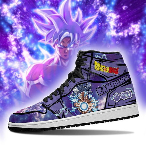 Goku Ultra Instinct Sneakers Custom Anime Dragon Ball Shoes - 3 - GearAnime