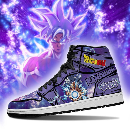 Goku Ultra Instinct Sneakers Custom Anime Dragon Ball Shoes - 3 - GearAnime