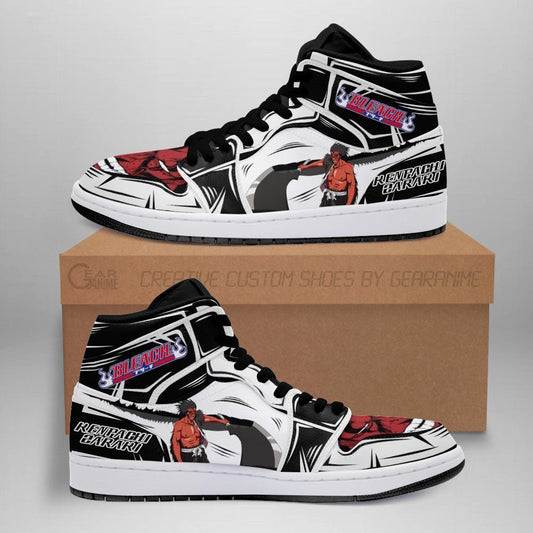 Kenpachi Sneakers Bankai Bleach Anime Shoes Fan Gift Idea MN05 - 1 - GearAnime