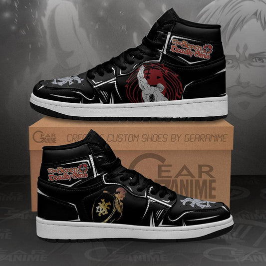 Escanor Sneakers Lion's Sin of Pride Anime Shoes MN10 - 1 - GearAnime