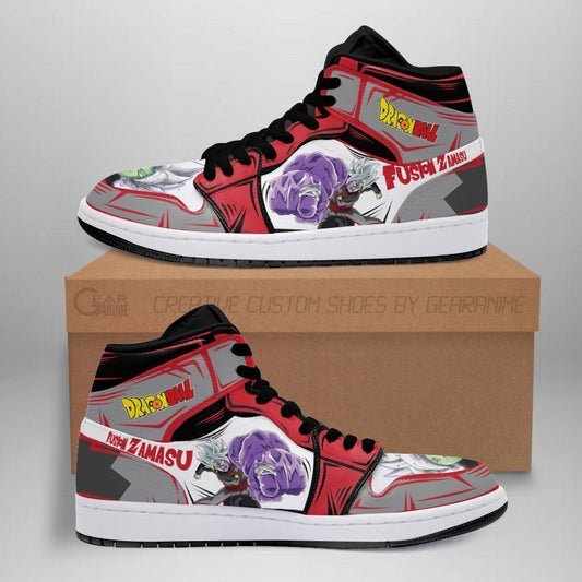 DBS Fusion Zamasu Sneakers Custom Anime Dragon Ball Shoes - 1 - GearAnime