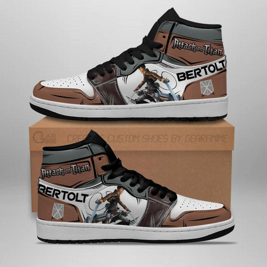Bertolt Sneakers Attack On Titan Anime Sneakers - 1 - GearAnime