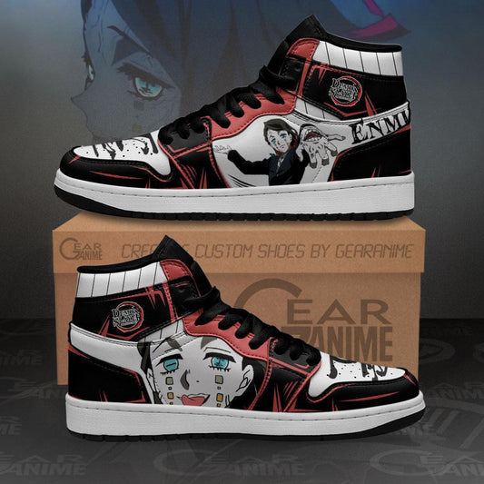 Tamio Enmu Sneakers Demon Slayer Anime Shoes MN10 - 1 - GearAnime