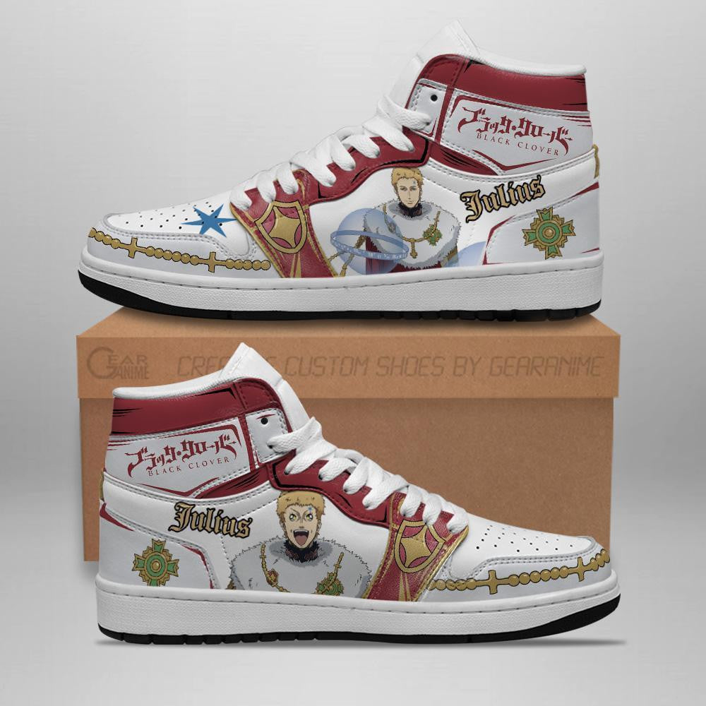 Black Clover Julius Novachrono Sneakers Black Clover Anime Shoes - 2 - GearAnime