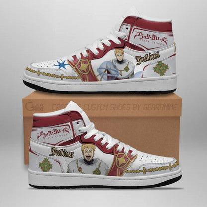 Black Clover Julius Novachrono Sneakers Black Clover Anime Shoes - 2 - GearAnime