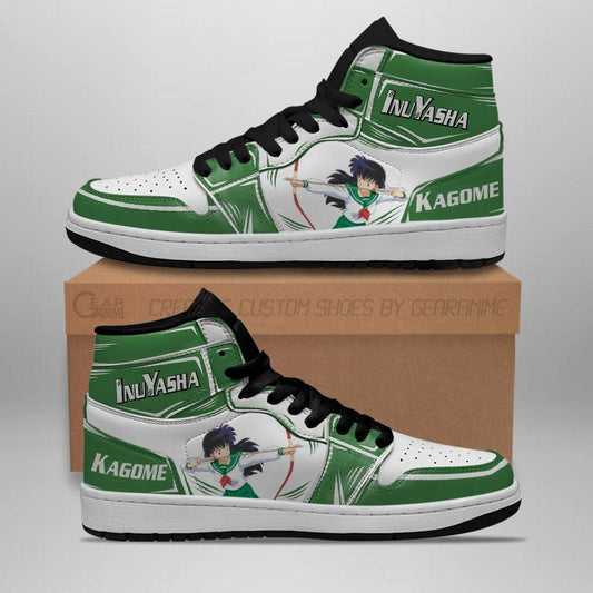 Kagome Sneakers Inuyasha Anime Sneakers Leather - 1 - GearAnime