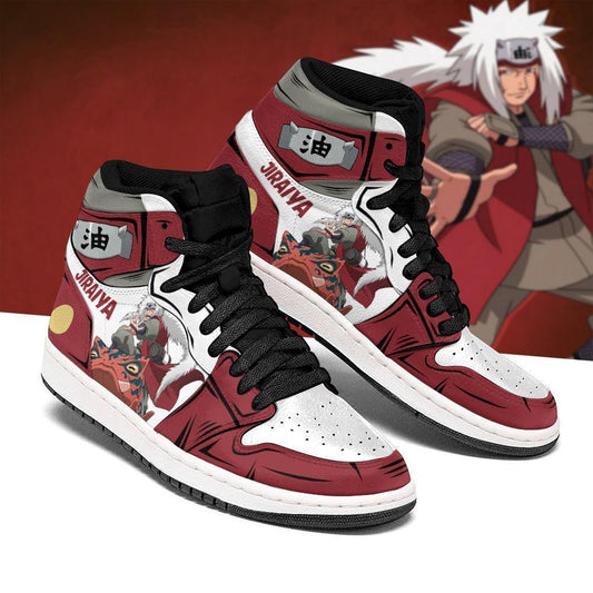 Jiraiya Sneakers Custom Toad Sage Anime Shoes For Fan - 1 - GearAnime