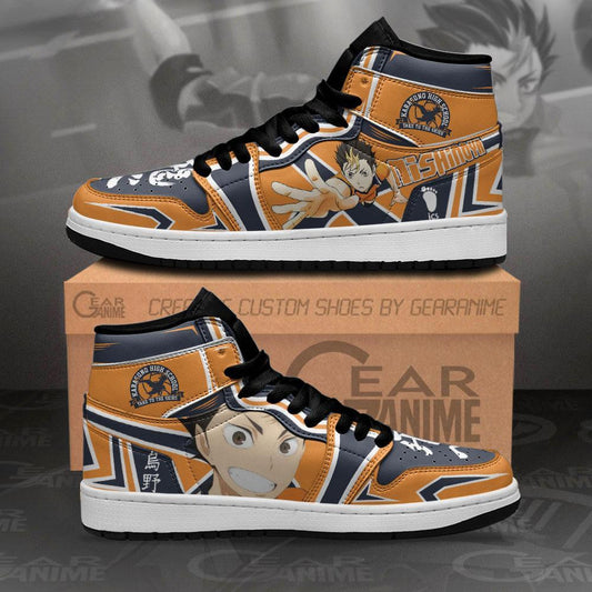 Karasuno Nishinoya Yuu Sneakers Haikyuu Anime Shoes MN10 - 1 - GearAnime