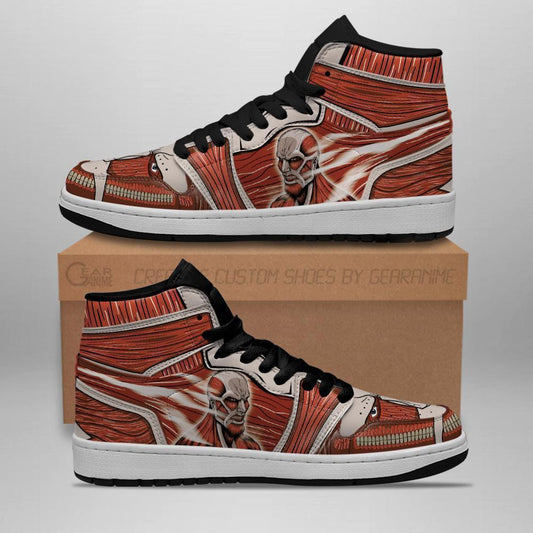 Colossal Titan Sneakers Attack On Titan Anime Sneakers - 1 - GearAnime
