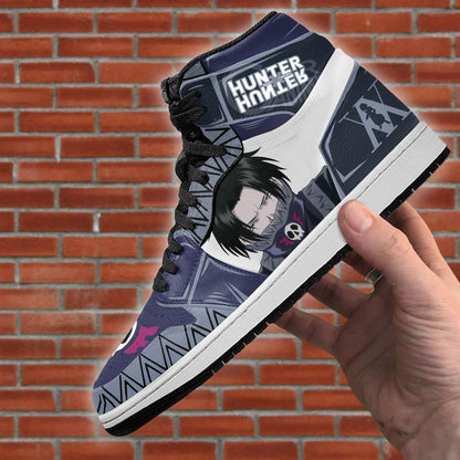 Hunter X Hunter Feitan Sneakers Custom Cool Face HxH Anime Shoes - 4 - GearAnime