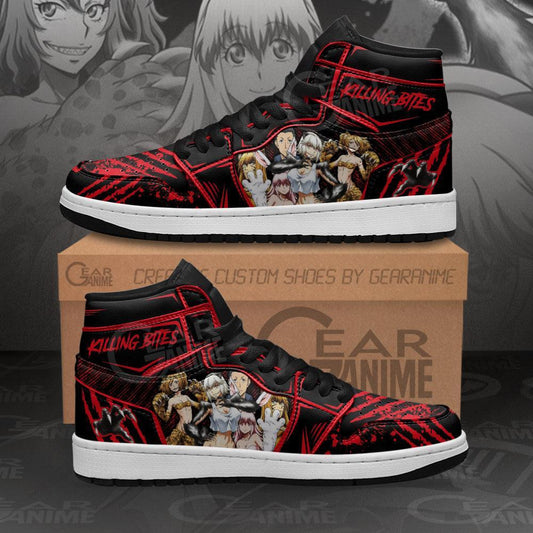 Killing Bites Sneakers Custom Characters Anime Shoes - 1 - GearAnime