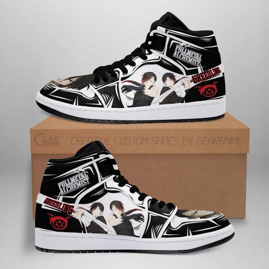 Greed-Ling Fullmetal Alchemist Sneakers Anime Custom Shoes - 1 - GearAnime