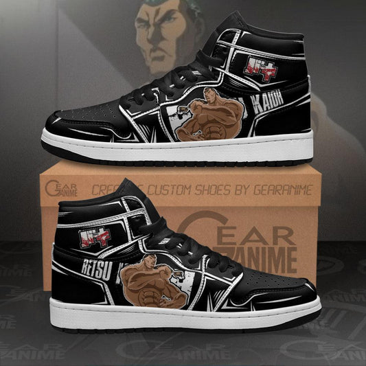 Retsu Kaioh Sneakers Baki Custom Anime Shoes MN11 - 1 - GearAnime