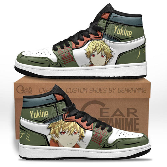 Noragami Yukine Sneakers Custom Anime Shoes - 1 - GearAnime