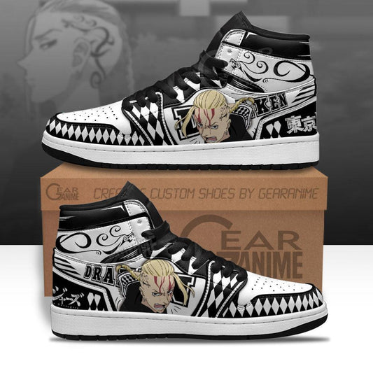Tokyo Revengers Draken Sneakers Ken Ryuguji Custom Anime Shoes - 1 - GearAnime