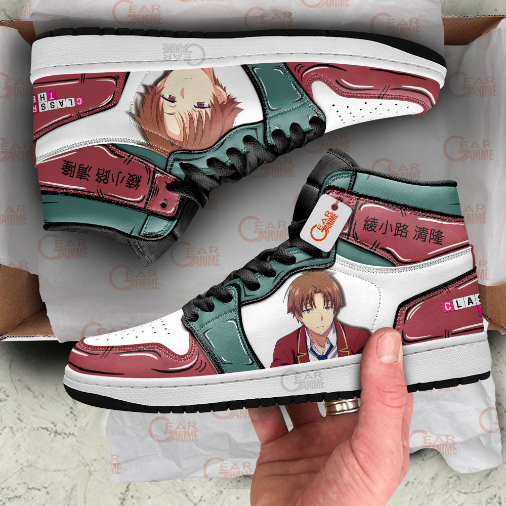 Classroom of the Elite Kiyotaka Ayanokouji Anime Custom Shoes MN0203 Gear Anime