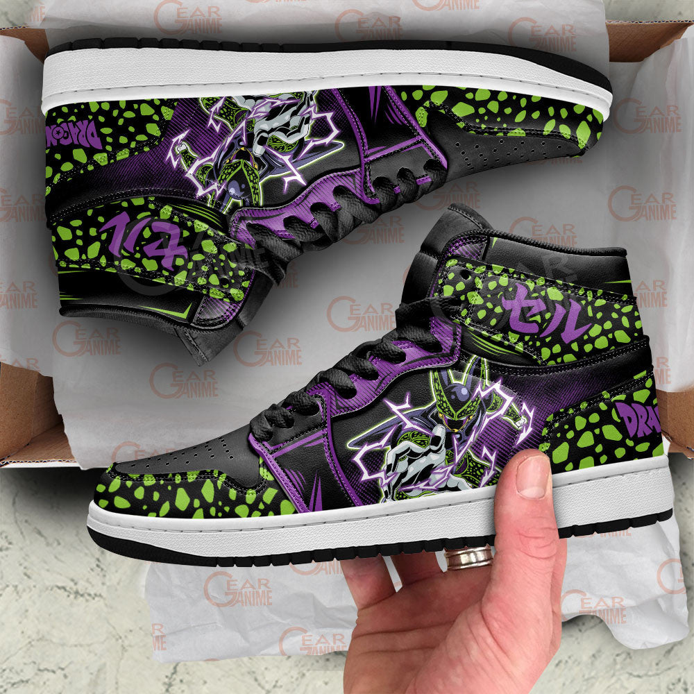 Cell Sneakers Custom Dragon Ball Anime Shoes For OtakuGear Anime