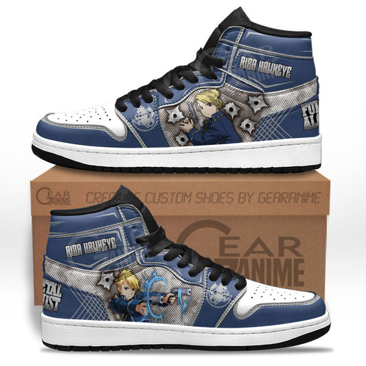 Riza Hawkeye Sneakers Custom Fullmetal Alchemist Anime ShoesGear Anime