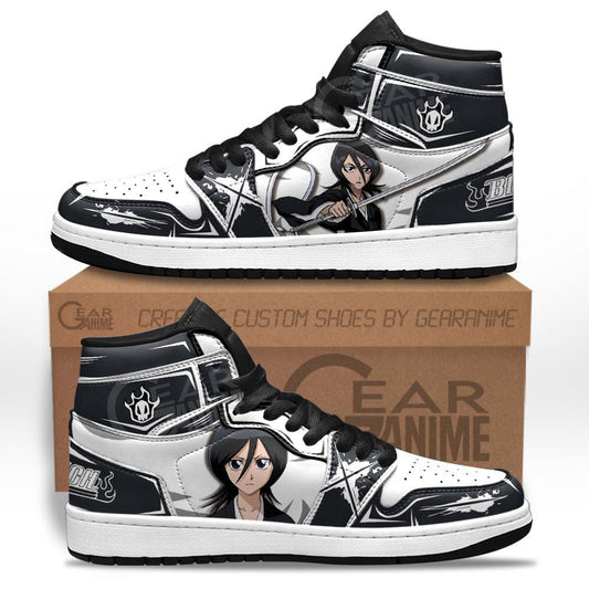 Rukia Kuchiki Sneakers Custom Anime Bleach Shoes - 1 - GearAnime