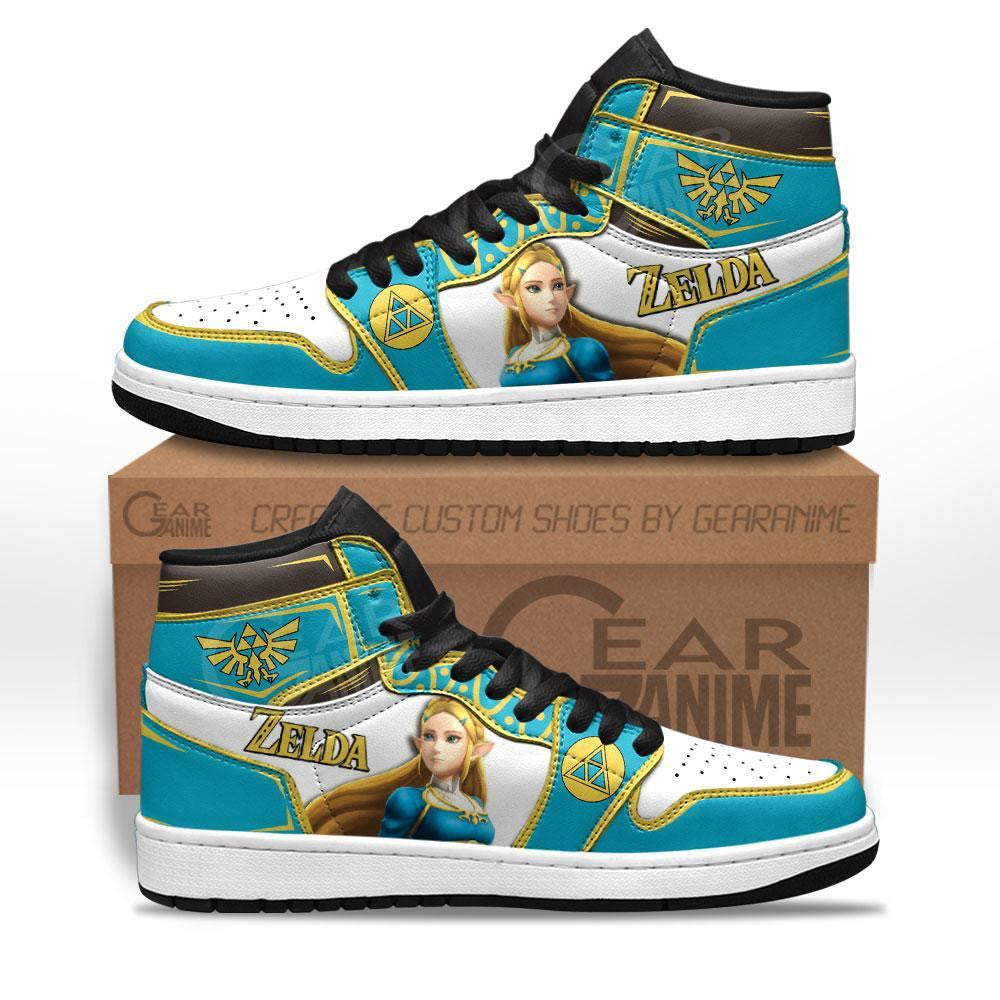 Princess Zelda Sneakers Custom Anime The Legend of Zelda Shoes - 1 - GearAnime