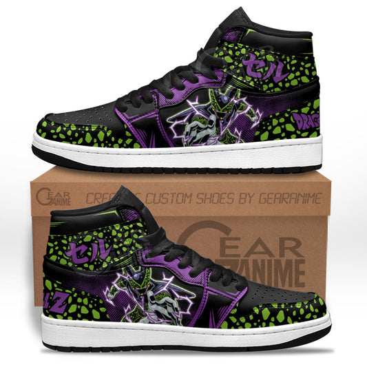 Cell Sneakers Custom Dragon Ball Anime Shoes For OtakuGear Anime