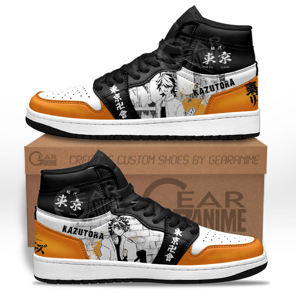Kazutora Hanemiya Sneakers Tokyo Revengers Custom Manga Anime ShoesGear Anime